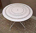 old french garden table